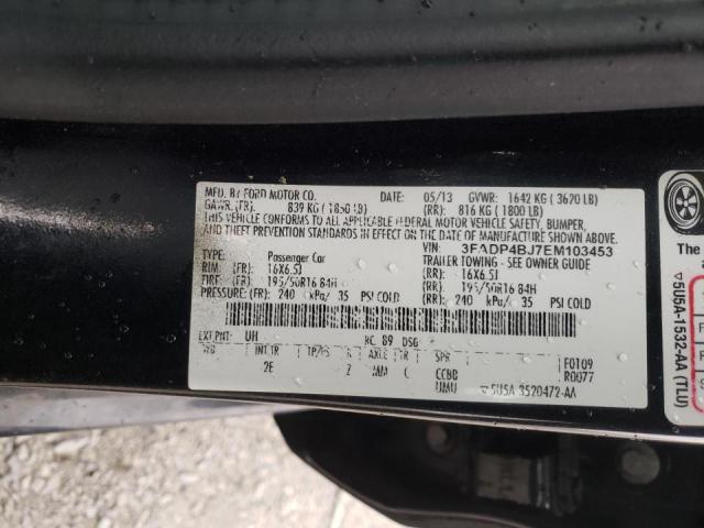 Photo 10 from auction – 2014 FORD FIESTA SE with VIN 3FADP4BJ7EM103453