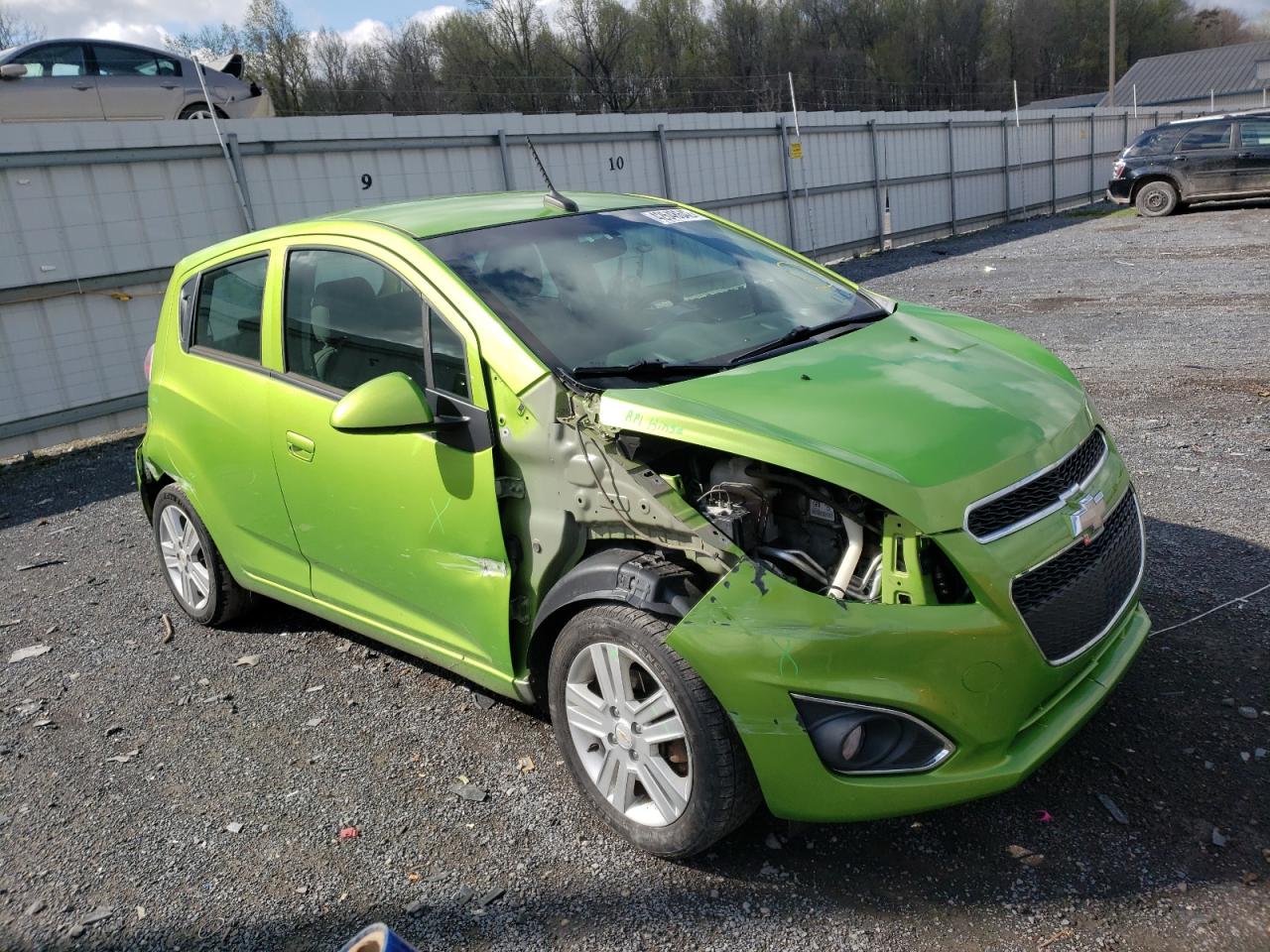 CHEVROLET SPARK 1LT 2014 with VIN KL8CD6S92EC482694 - Photo from auction