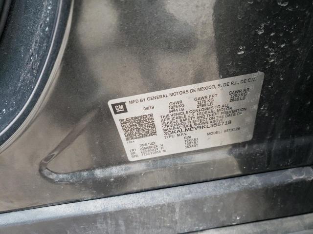 Photo 10 from auction – 2019 GMC TERRAIN SL with VIN 3GKALMEV9KL355718