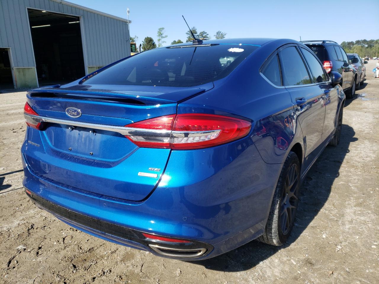 Photo 4 from auction – 2017 FORD FUSION SE with VIN 3FA6P0H91HR297841