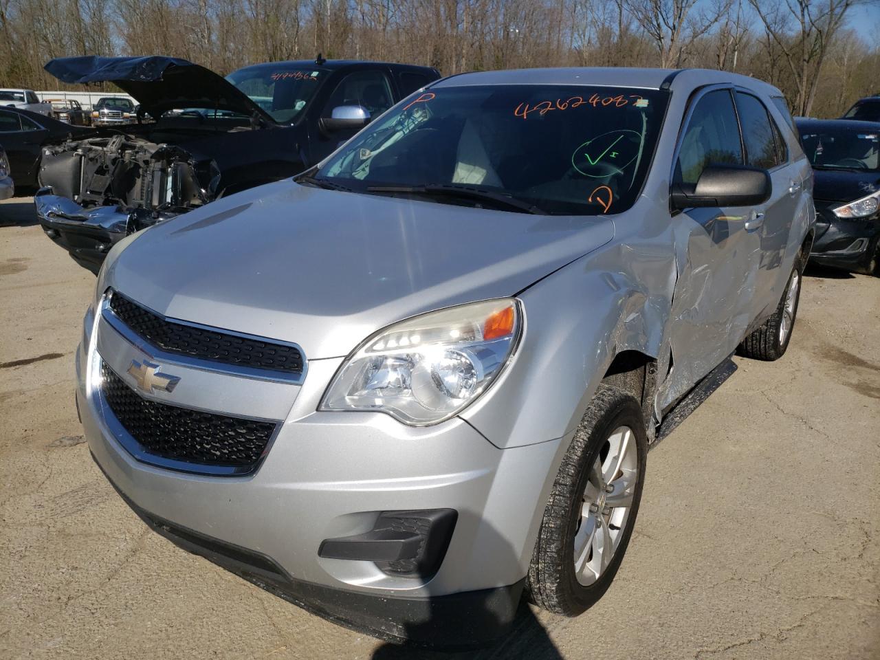 Photo 2 from auction – 2013 CHEVROLET EQUINOX LS with VIN 2GNALBEKXD6386917
