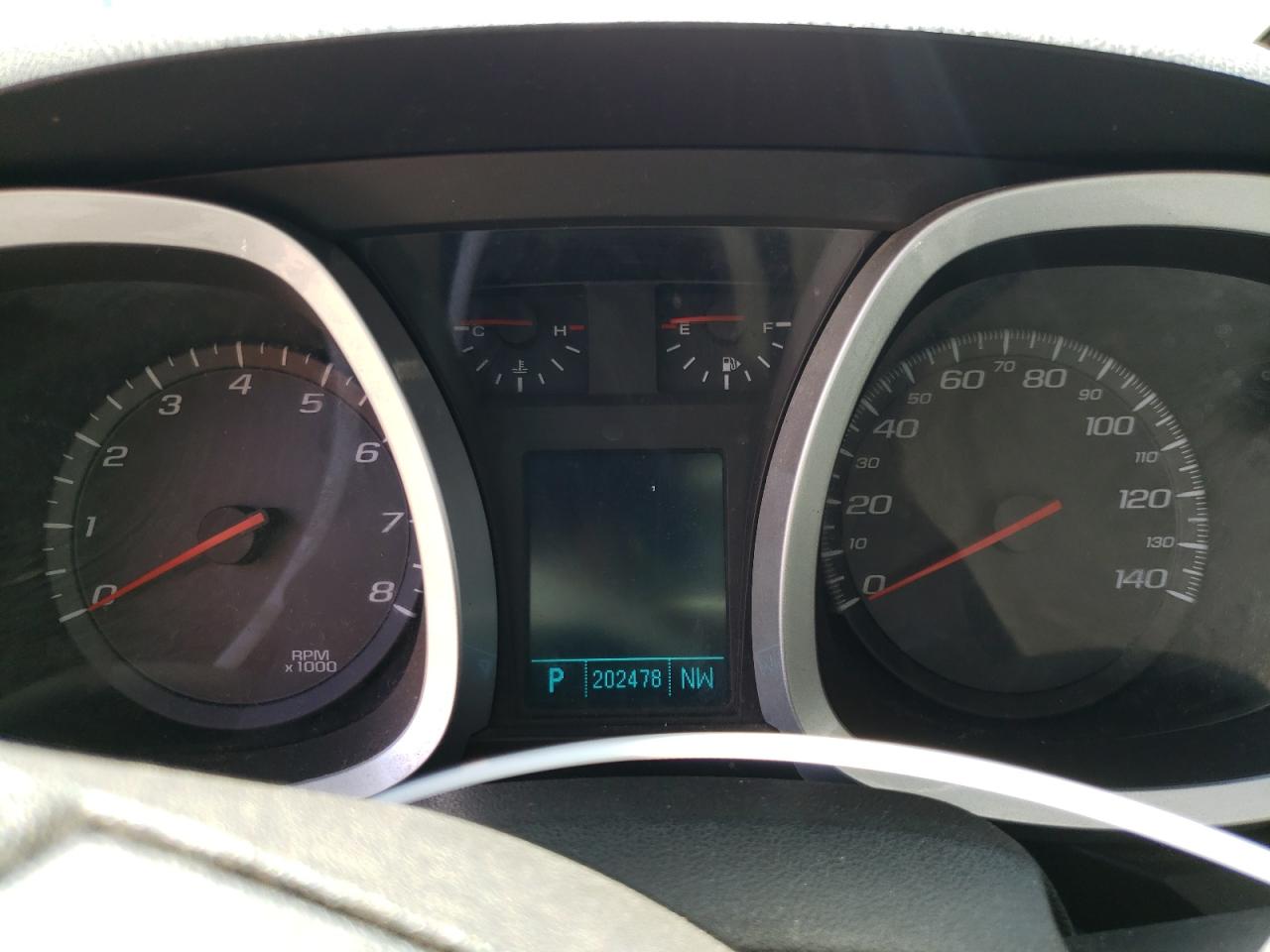 Photo 8 from auction – 2010 CHEVROLET EQUINOX LT with VIN 2CNFLEEY2A6214540