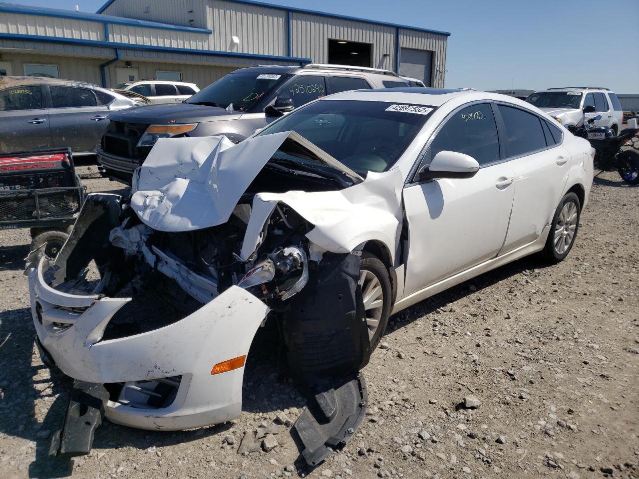 Photo 2 from auction – 2010 MAZDA 6 I with VIN 1YVHZ8CH8A5M51264