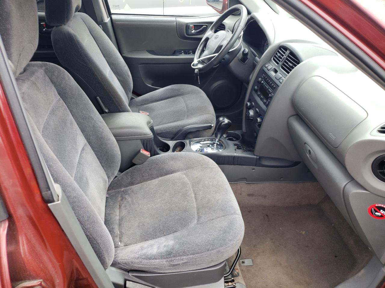 Photo 5 from auction – 2004 HYUNDAI SANTA FE G with VIN KM8SC73D34U580975