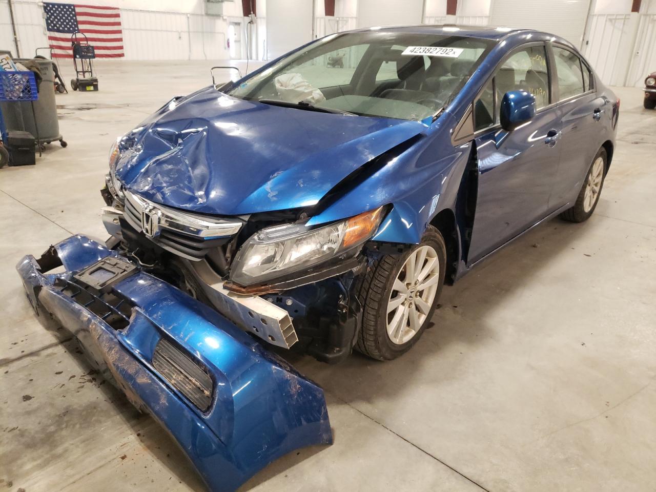 Photo 2 from auction – 2012 HONDA CIVIC EX with VIN 2HGFB2F86CH502364