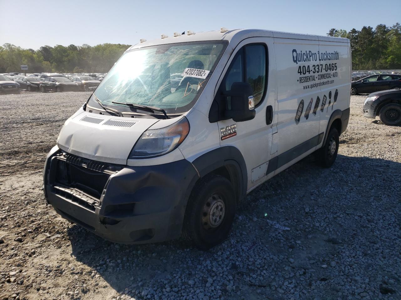 Photo 2 from auction – 2015 RAM PROMASTER with VIN 3C6TRVAGXFE502324