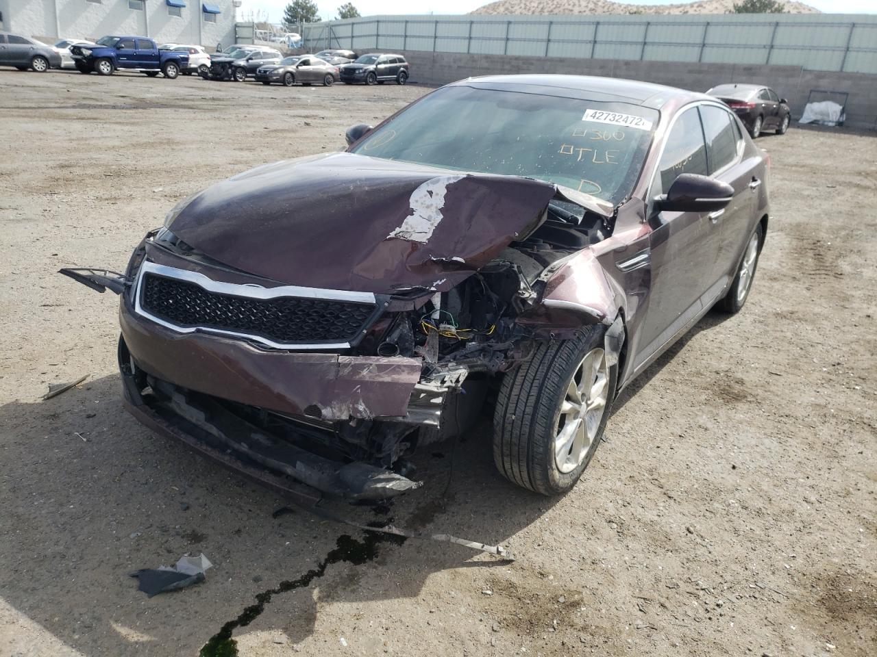 Photo 2 from auction – 2012 KIA OPTIMA EX with VIN 5XXGN4A74CG086449