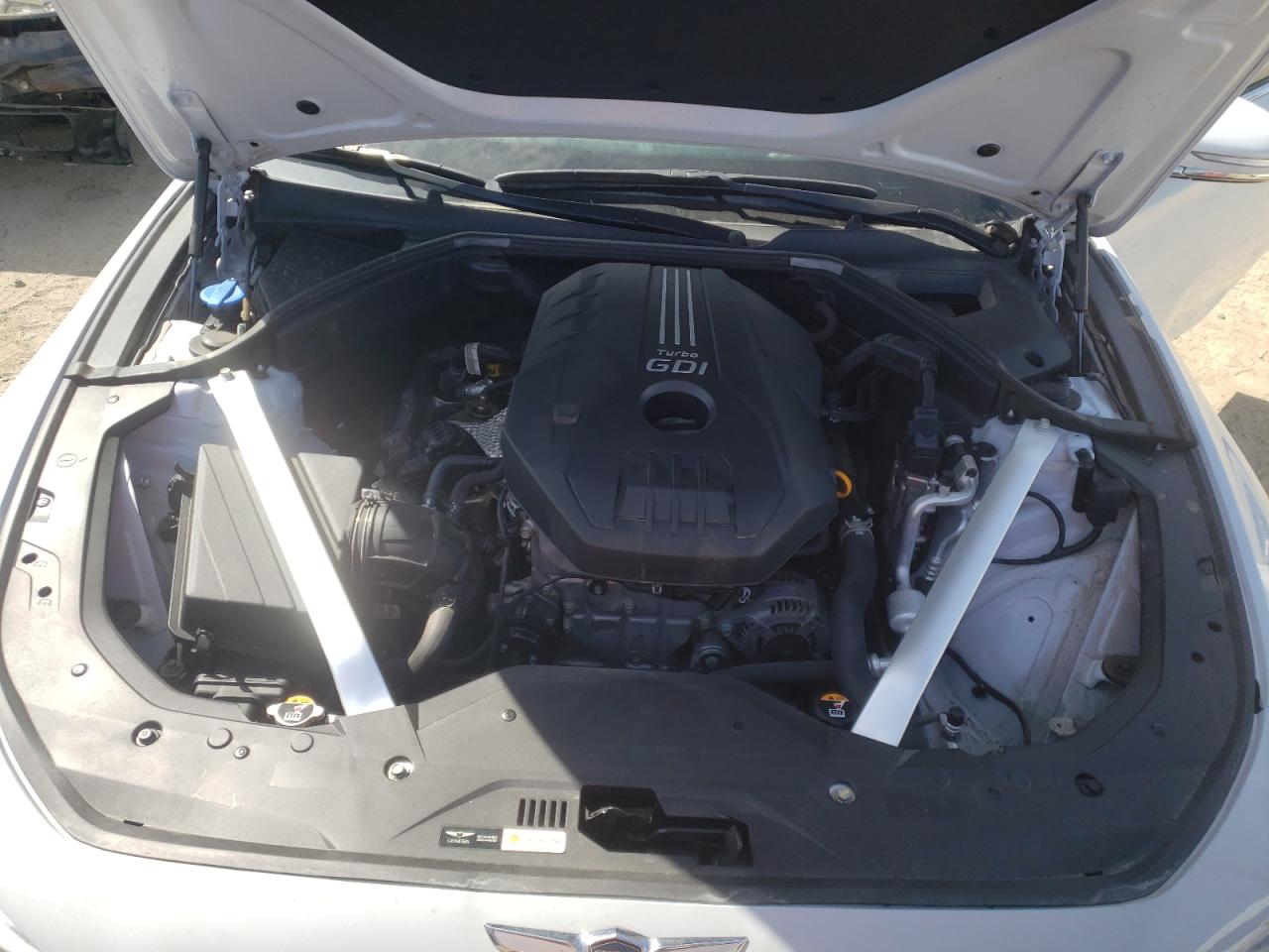 Photo 7 from auction – 2021 GENESIS G70 with VIN KMTG64LA1MU067148