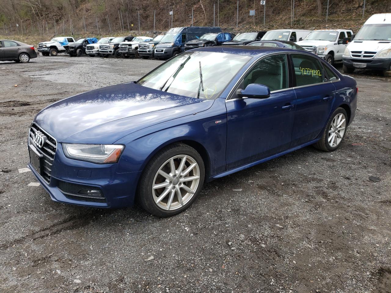 Photo 2 from auction – 2015 AUDI A4 PREMIUM with VIN WAUFFAFL2FN019075