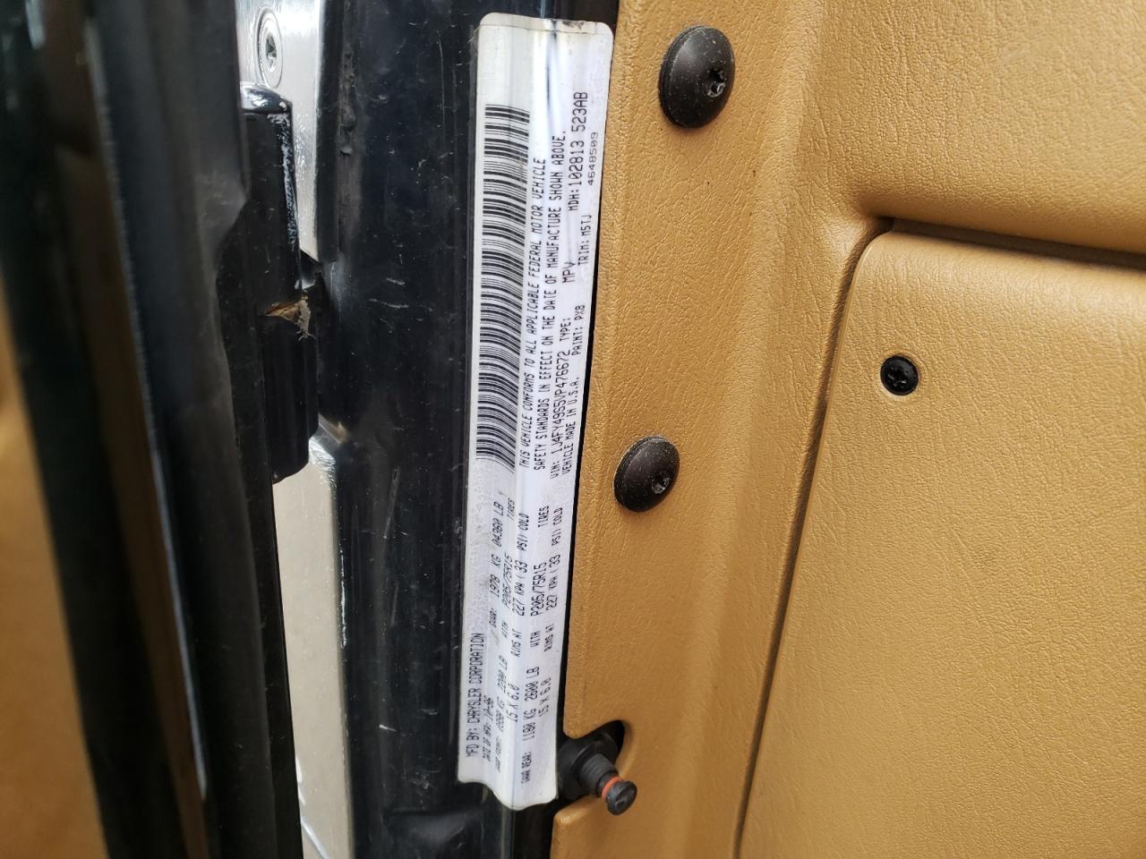Photo 10 from auction – 1997 JEEP WRANGLER / with VIN 1J4FY49S5VP476672