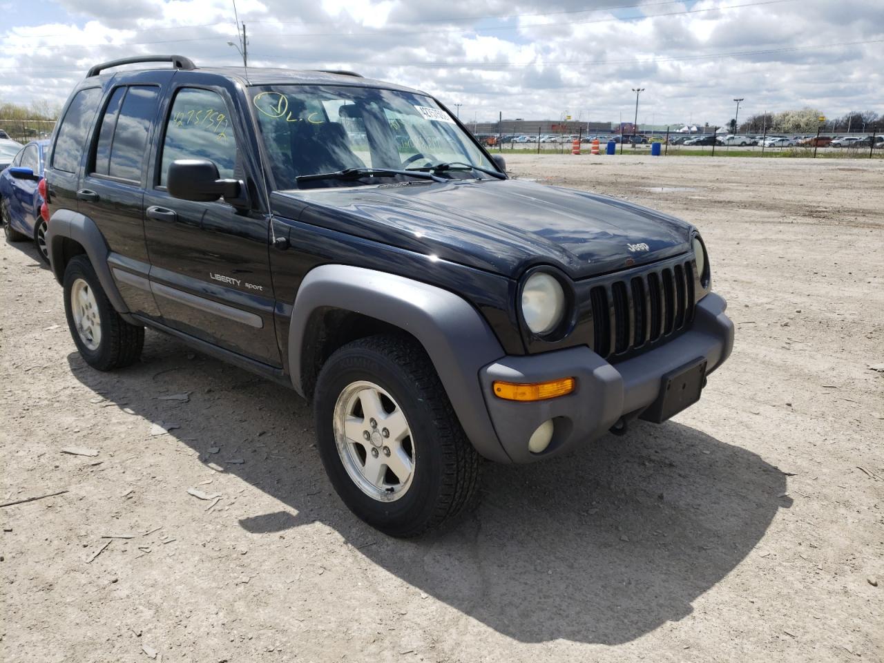 Photo 1 from auction – 2003 JEEP LIBERTY SP with VIN 1J4GL48K43W598558