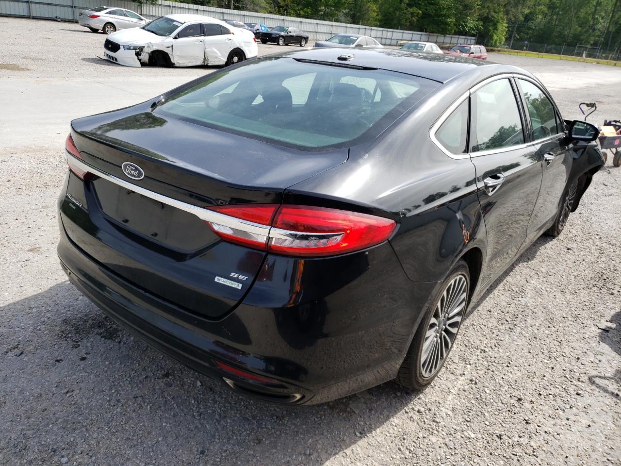 Photo 4 from auction – 2017 FORD FUSION SE with VIN 3FA6P0H92HR150251