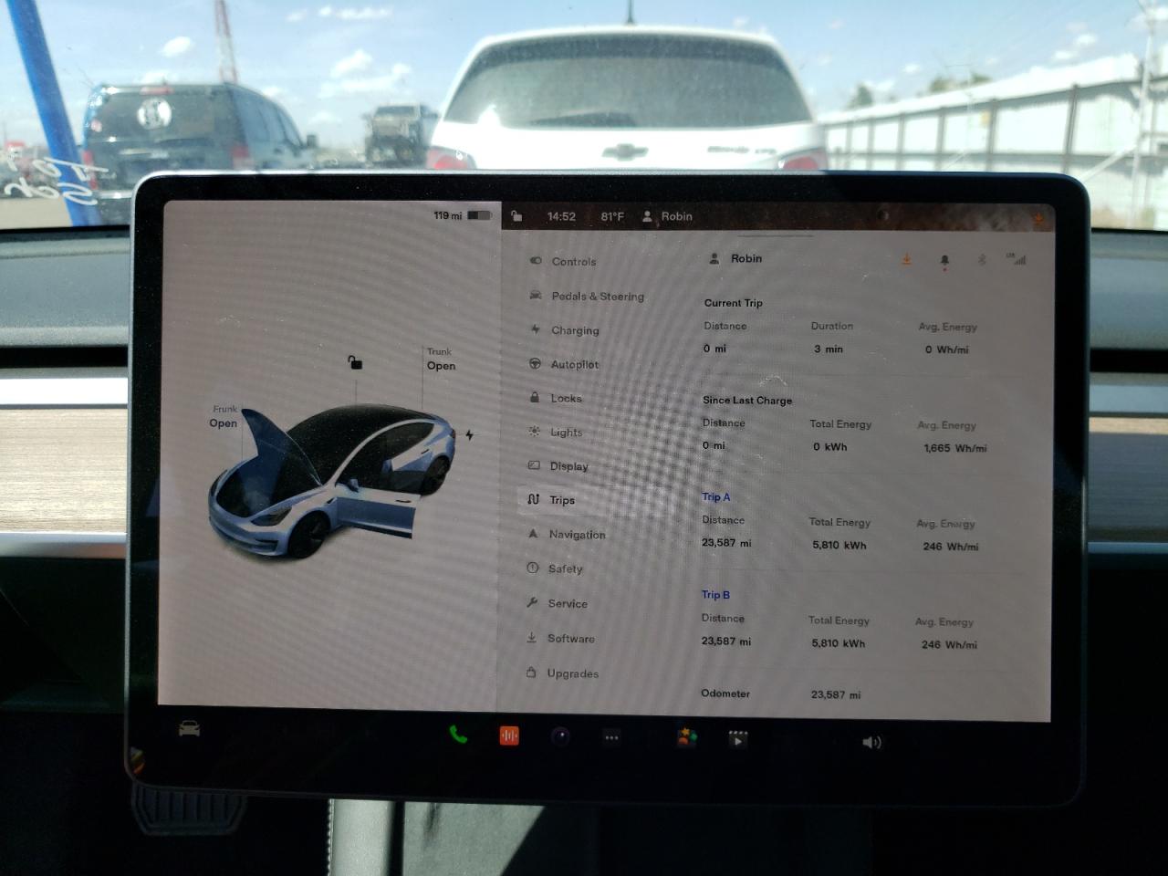 Photo 8 from auction – 2021 TESLA MODEL 3 with VIN 5YJ3E1EA2MF939311
