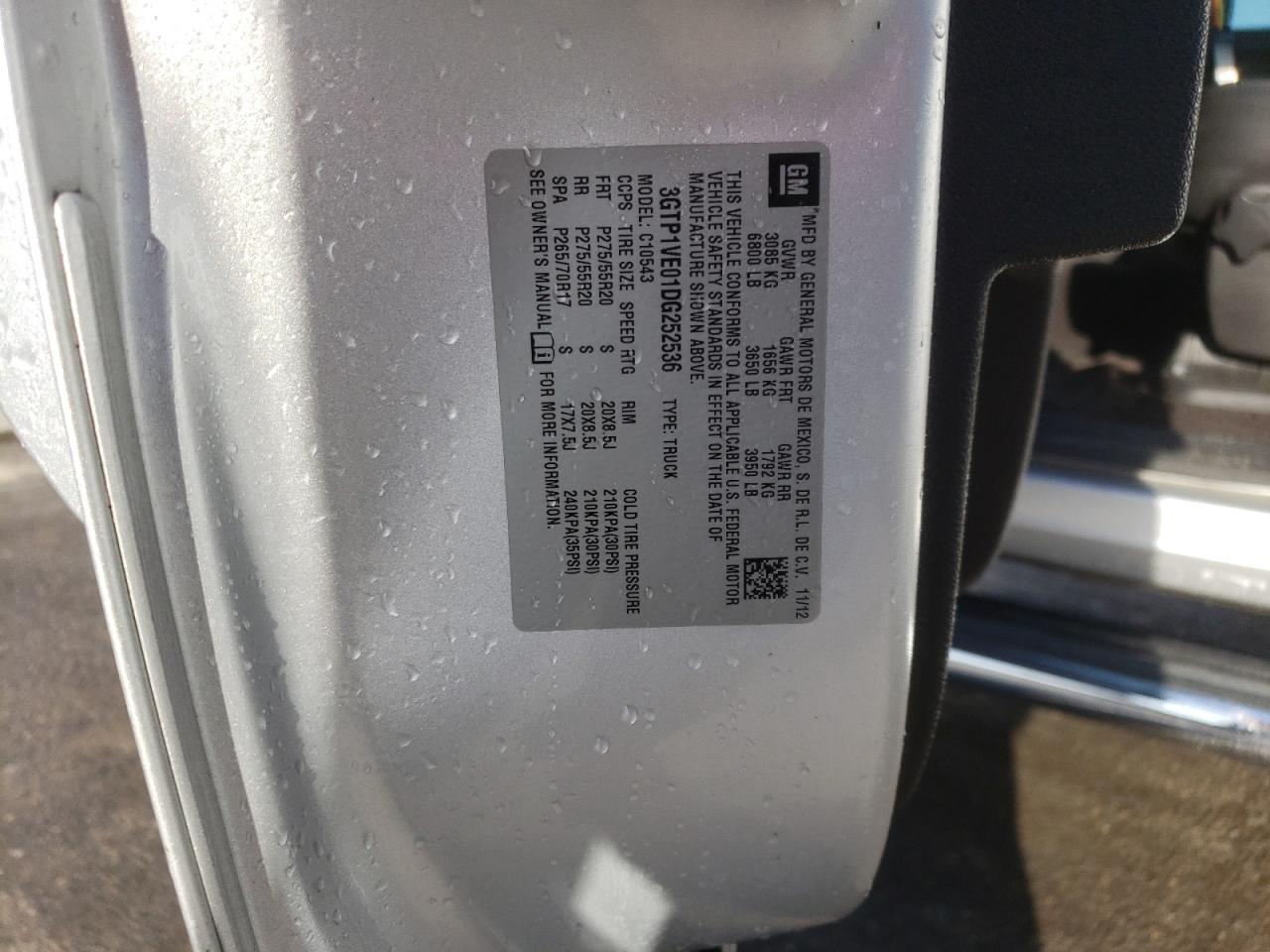 Photo 10 from auction – 2013 GMC SIERRA C15 with VIN 3GTP1VE01DG252536