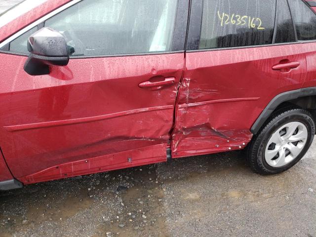 Photo 9 from auction – 2021 TOYOTA RAV4 LE with VIN 2T3F1RFV9MW199727