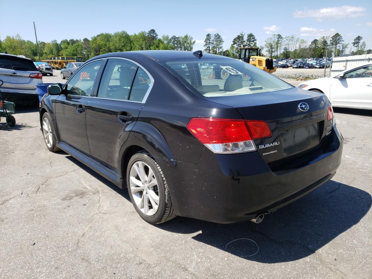 Photo 3 from auction – 2014 SUBARU LEGACY 2.5 with VIN 4S3BMBL6XE3016236