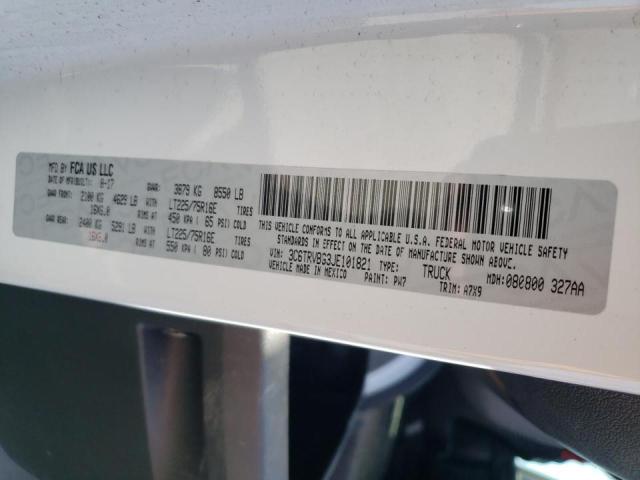 Photo 10 from auction – 2018 RAM PROMASTER with VIN 3C6TRVBG3JE101821