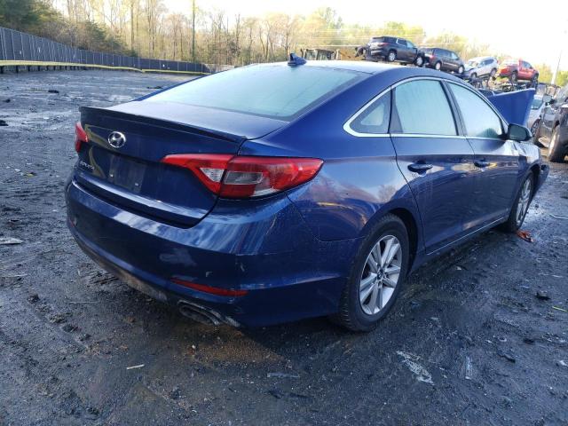 Photo 4 from auction – 2016 HYUNDAI SONATA SE with VIN 5NPE24AF4GH353512