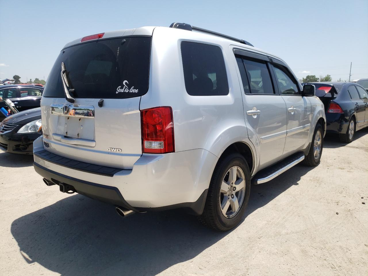 Photo 4 from auction – 2009 HONDA PILOT EX with VIN 5FNYF48419B042756