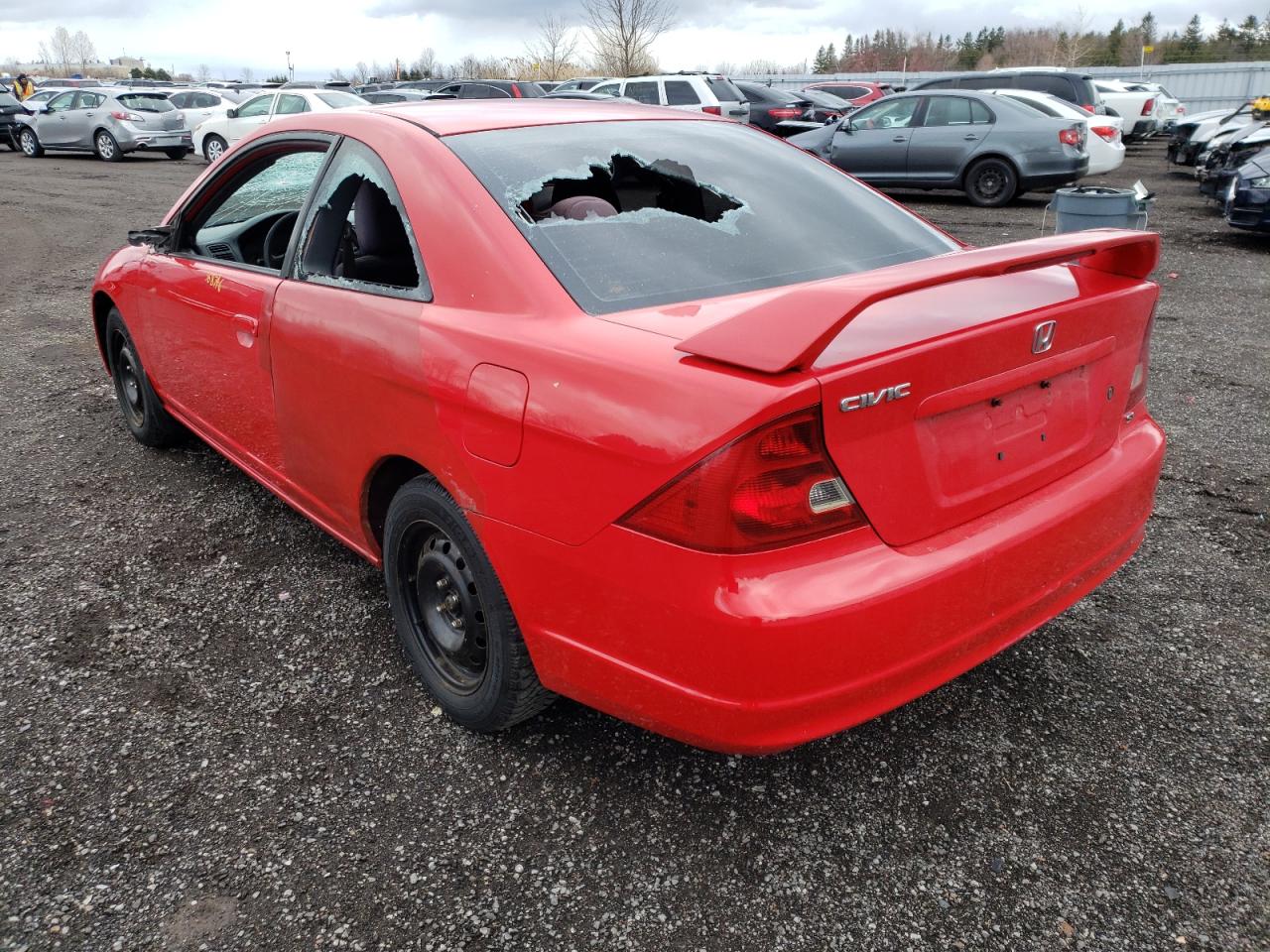 Photo 3 from auction – 2003 HONDA CIVIC EX with VIN 1HGEM229X3L811293