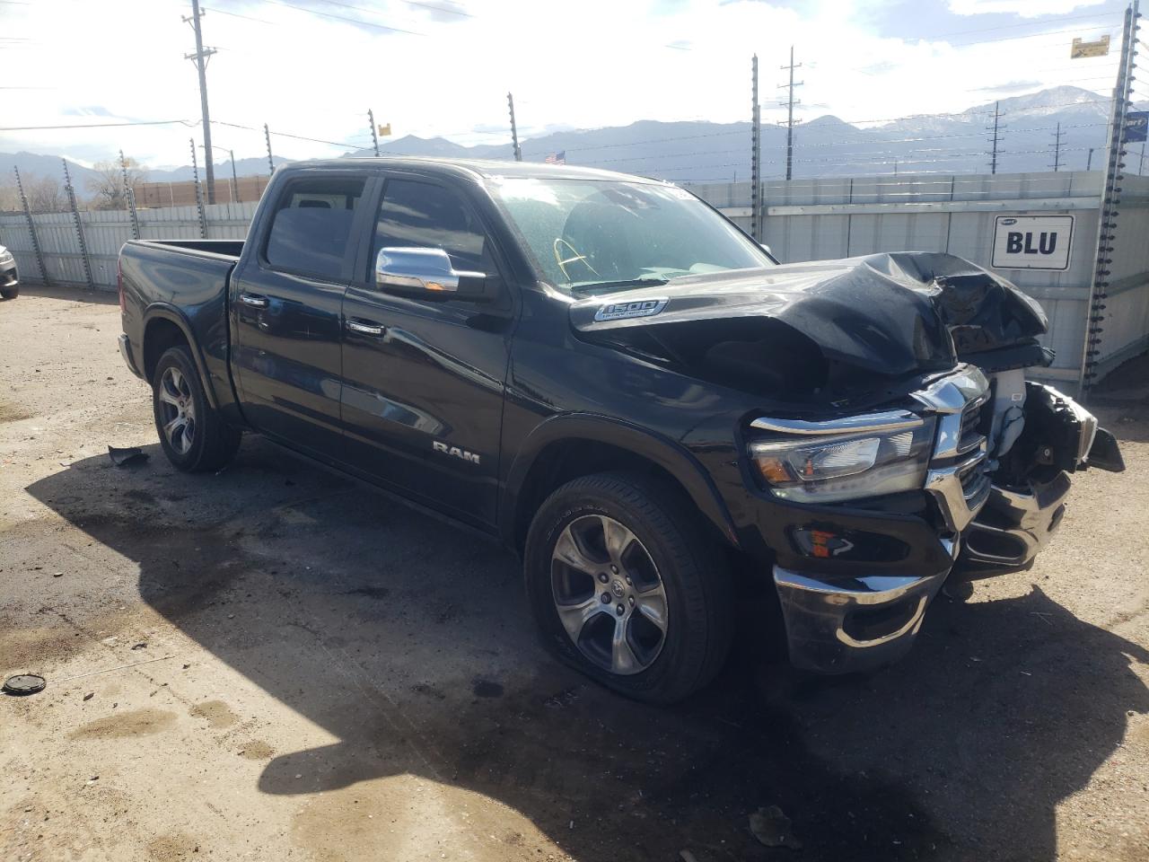 RAM 1500 LARAM 2021 with VIN 1C6SRFJT6MN648503 - Photo from auction