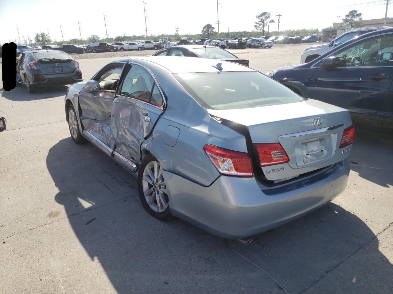 Photo 3 from auction – 2010 LEXUS ES 350 with VIN JTHBK1EG9A2398604