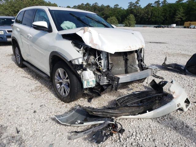 TOYOTA HIGHLANDER 2015 with VIN 5TDZKRFH5FS100328 - Photo from auction