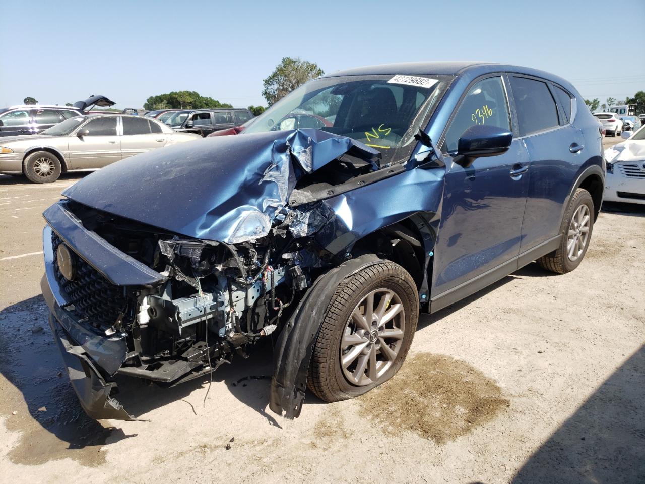 Photo 2 from auction – 2022 MAZDA CX-5 with VIN JM3KFBBM7N0539460
