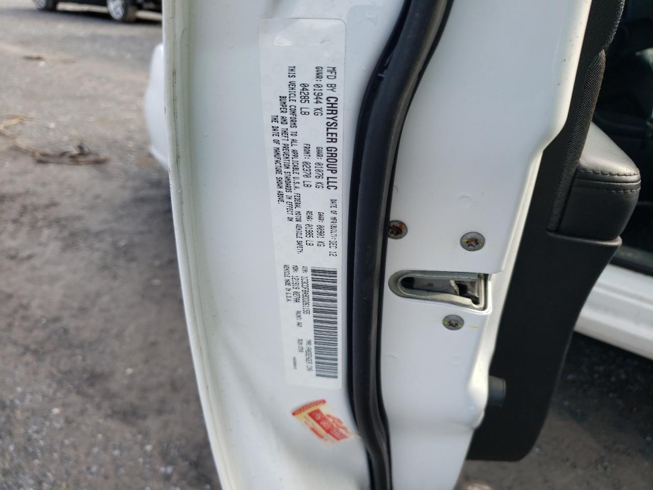 Photo 10 from auction – 2013 DODGE DART SXT with VIN 1C3CDFBA9DD261155