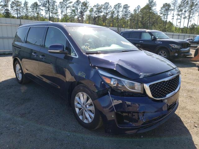 KIA SEDONA EX 2018 with VIN KNDMC5C19J6362921 - Photo from auction