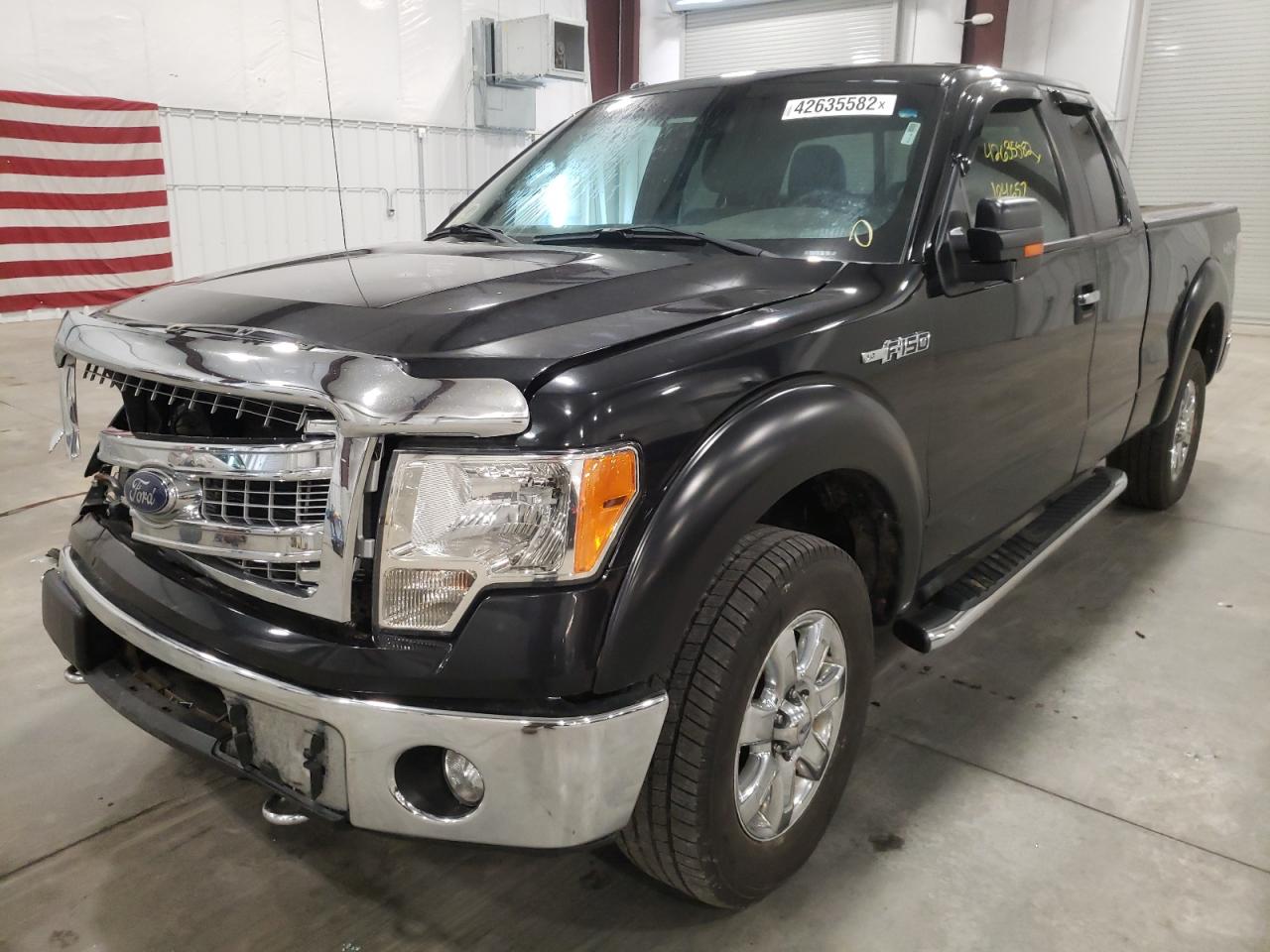 Photo 2 from auction – 2013 FORD F150 SUPER with VIN 1FTFX1EF1DKD26215