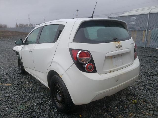 Photo 3 from auction – 2012 CHEVROLET SONIC LS with VIN 1G1JA6EH1C4112170