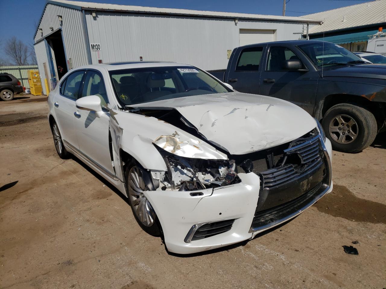 LEXUS LS 460L 2013 with VIN JTHDL5EF6D5005522 - Photo from auction