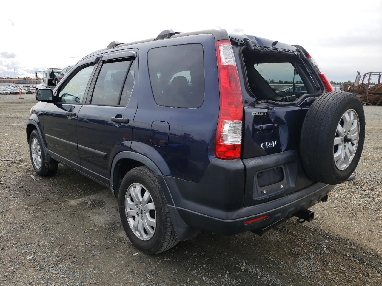 Photo 3 from auction – 2006 HONDA CR-V EX with VIN JHLRD78856C039997