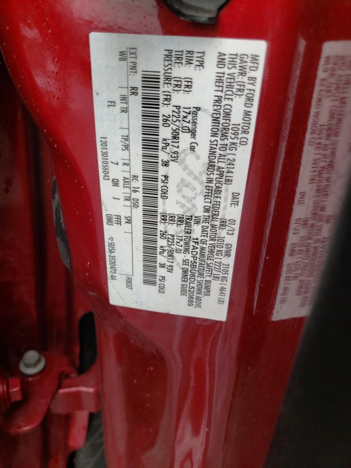 Photo 10 from auction – 2013 FORD C-MAX SEL with VIN 1FADP5BU6DL520689