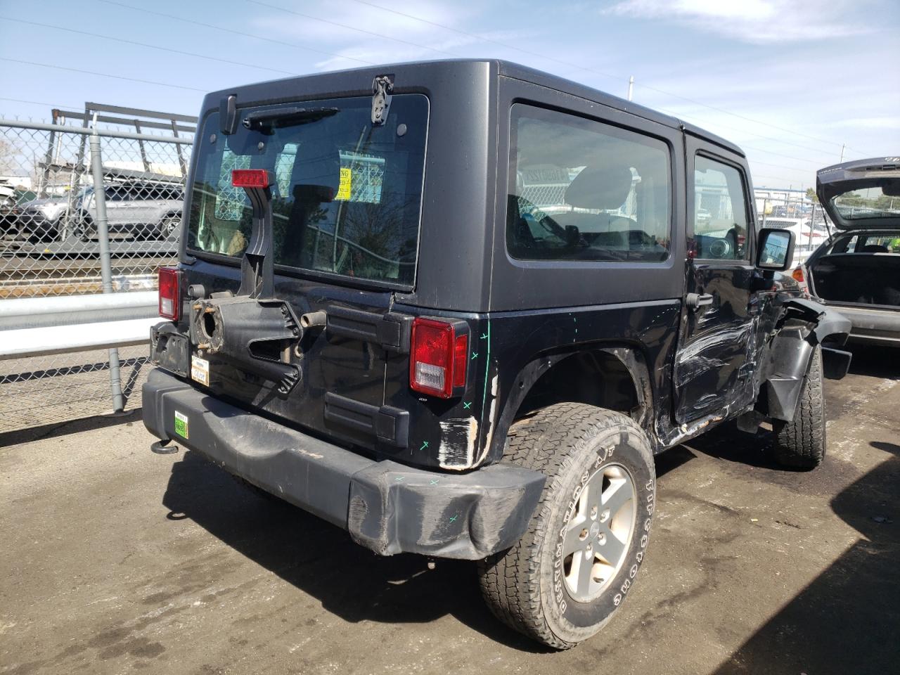 Photo 4 from auction – 2012 JEEP WRANGLER S with VIN 1C4AJWAG0CL185413