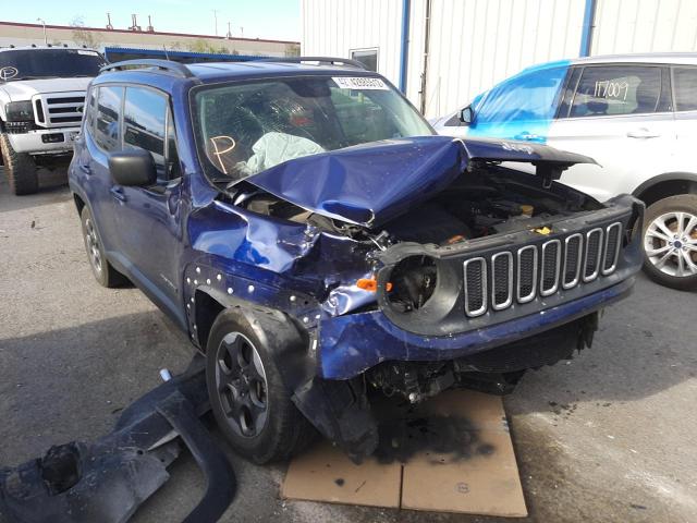 JEEP RENEGADE S 2016 with VIN ZACCJAAT5GPD69496 - Photo from auction