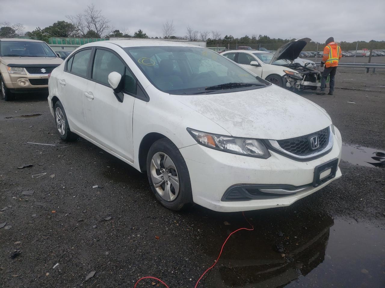 HONDA CIVIC LX 2015 with VIN 19XFB2F55FE018335 - Photo from auction