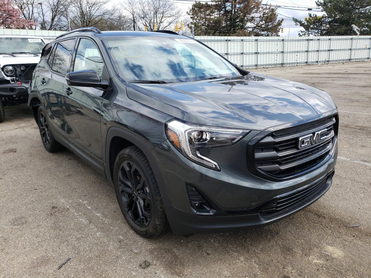 GMC TERRAIN SL 2021 with VIN 3GKALVEV9ML319505 - Photo from auction