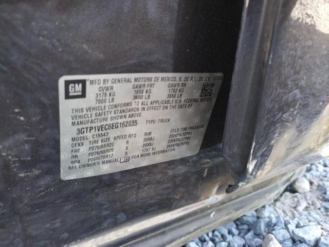 Photo 10 from auction – 2014 GMC SIERRA C15 with VIN 3GTP1VEC6EG162035