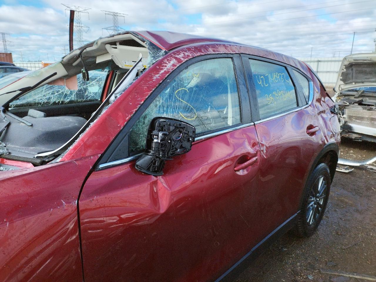 Photo 9 from auction – 2019 MAZDA CX-5 SPORT with VIN JM3KFBBMXK0620867