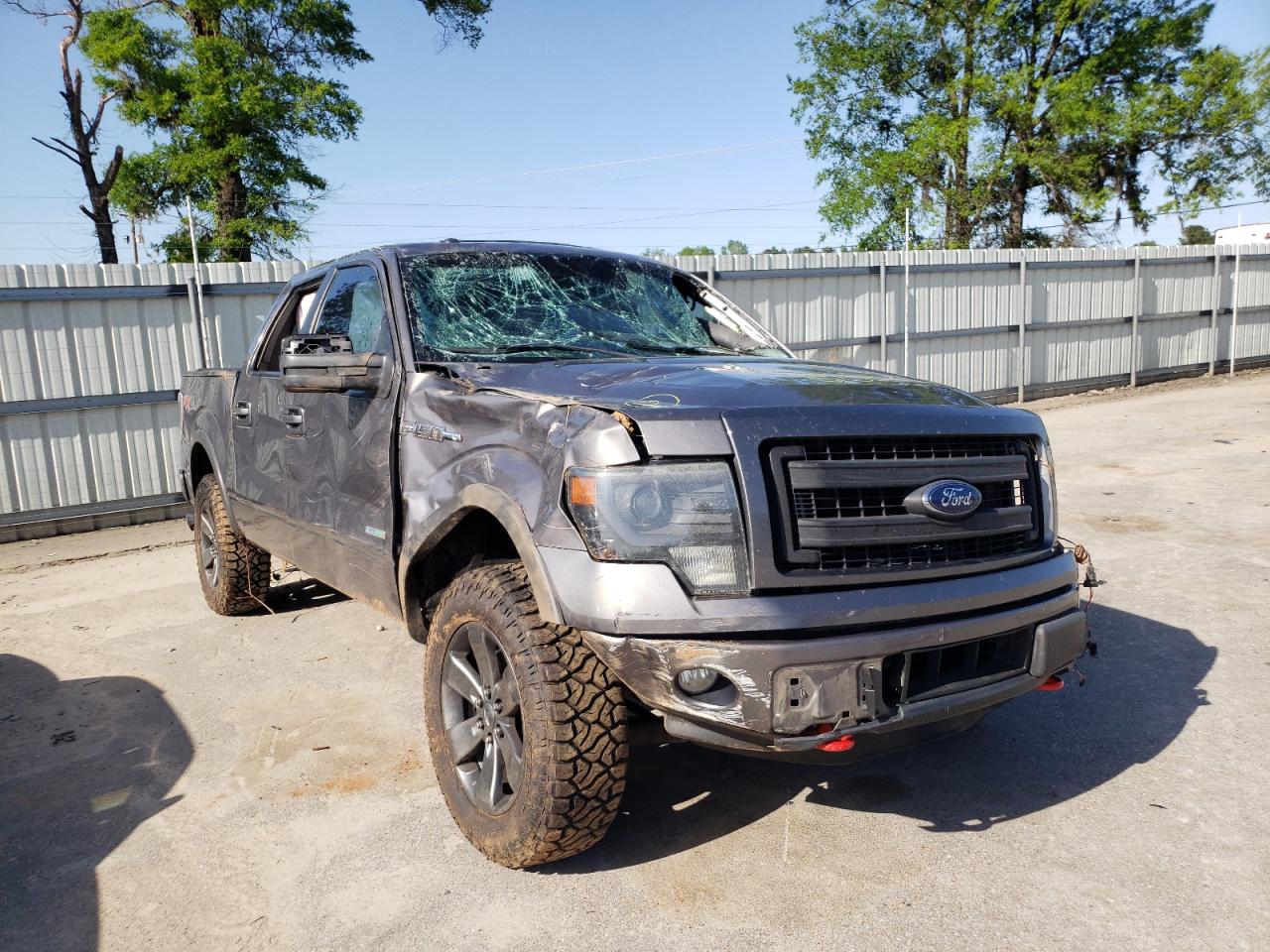FORD F150 SUPER 2014 with VIN 1FTFW1ET7EKD24429 - Photo from auction