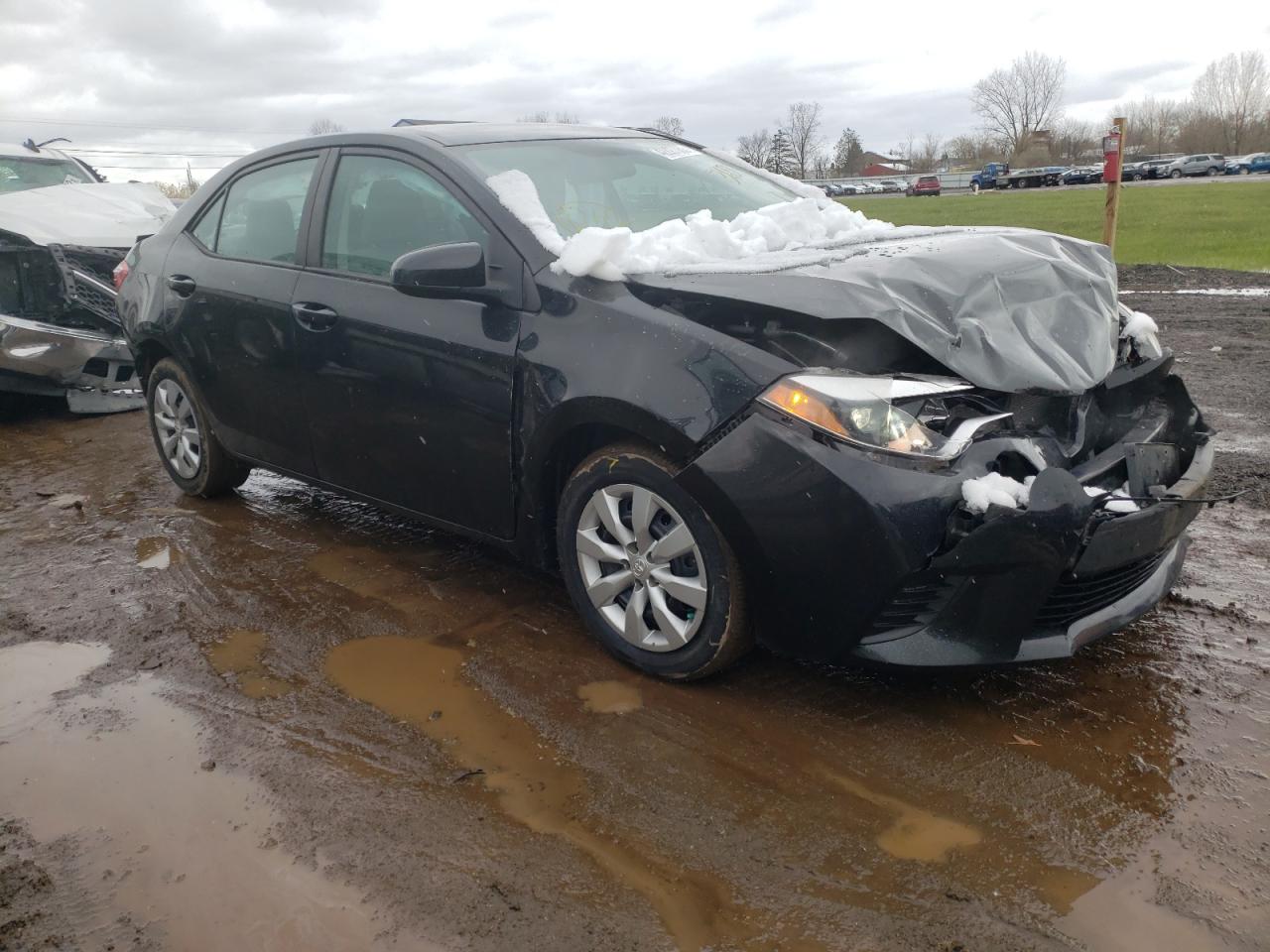 TOYOTA COROLLA L 2014 with VIN 2T1BURHE8EC076743 - Photo from auction
