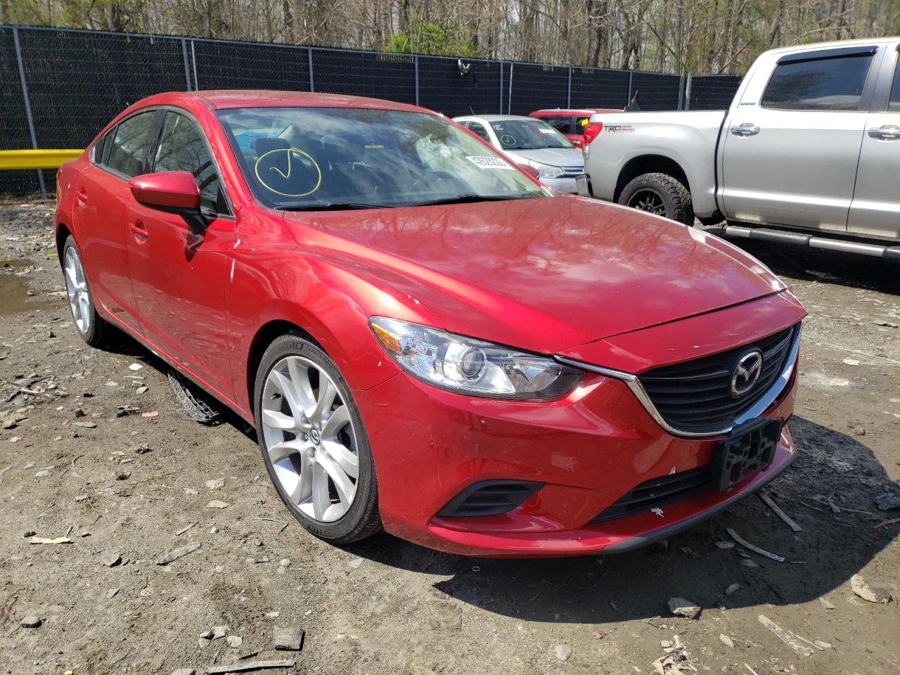 Photo 1 from auction – 2016 MAZDA 6 TOURING with VIN JM1GJ1V54G1417440