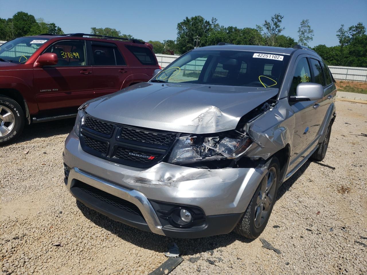 Photo 2 from auction – 2017 DODGE JOURNEY CR with VIN 3C4PDCGB1HT516717