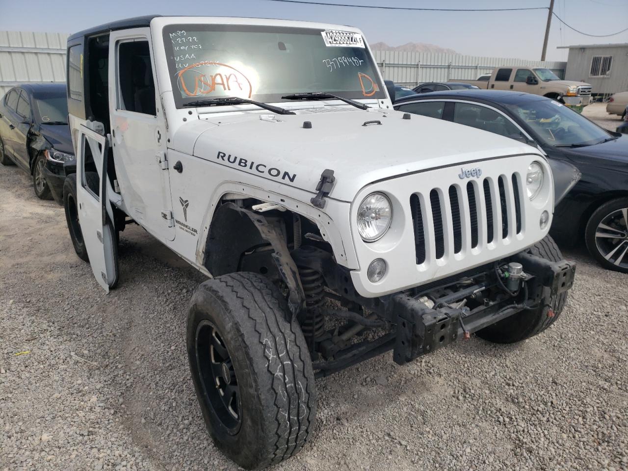 JEEP WRANGLER U 2016 with VIN 1C4BJWFG3GL104892 - Photo from auction