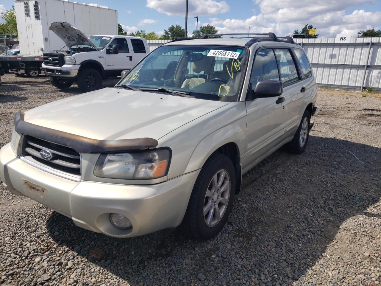 Photo 2 from auction – 2005 SUBARU FORESTER 2 with VIN JF1SG65675H738381