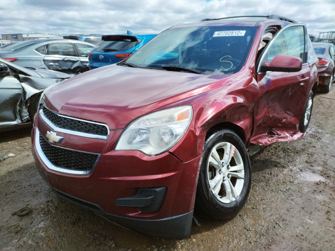 Photo 2 from auction – 2012 CHEVROLET EQUINOX LT with VIN 2GNFLDE50C6255215