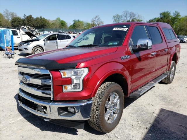 Photo 2 from auction – 2017 FORD F150 SUPER with VIN 1FTEW1EF2HFC44247