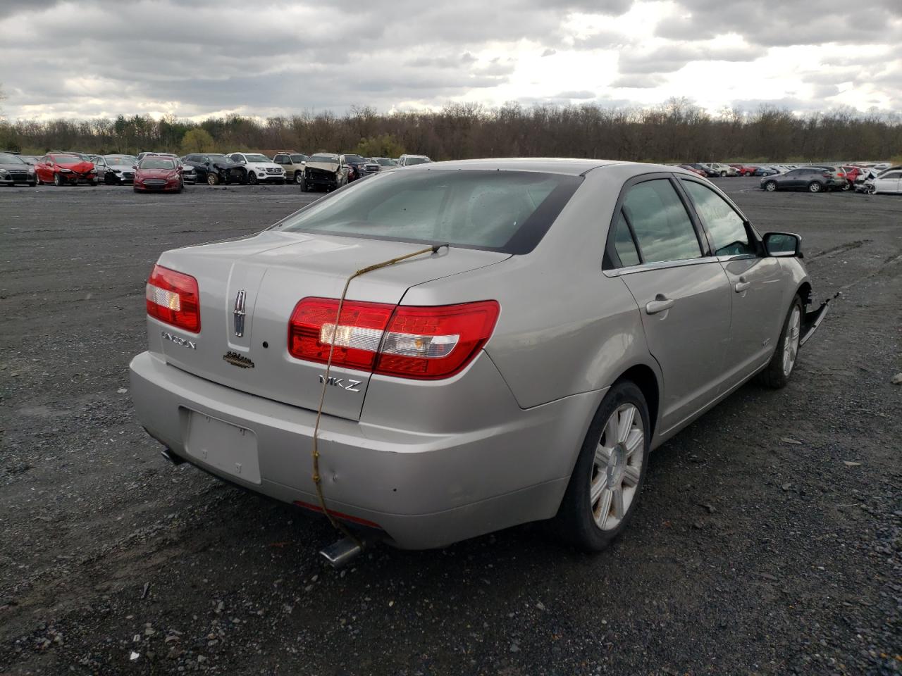 Photo 4 from auction – 2007 LINCOLN MKZ with VIN 3LNHM26T17R644634